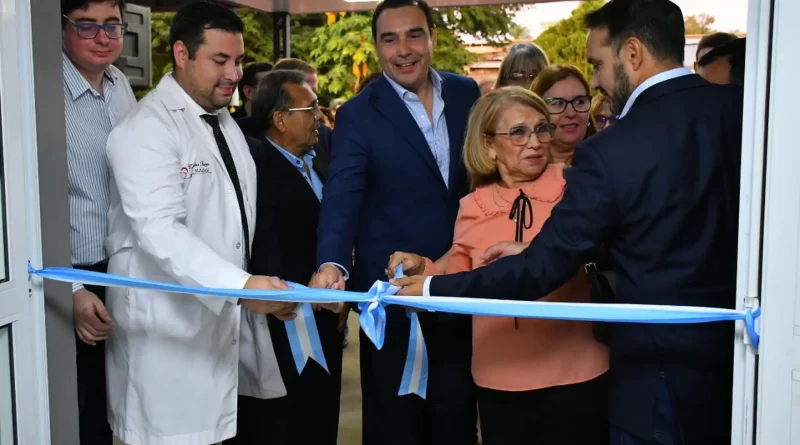 Corrientes: Valdés inauguró en Ituzaingó la sala de Shockroom del hospital Billinghurts y una sala de atención de la salud