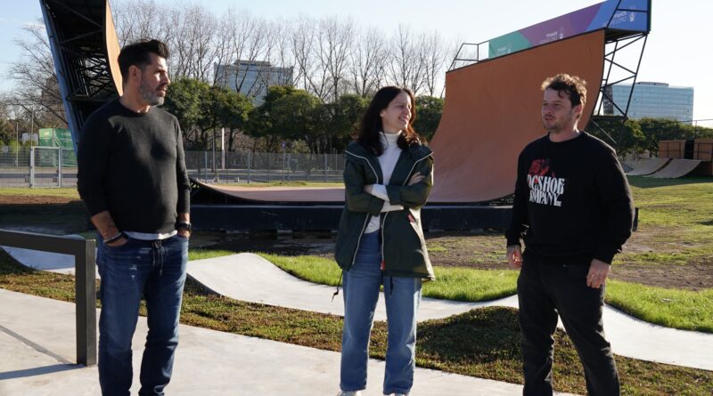 Nueva pista de deportes extremos en Vicente López