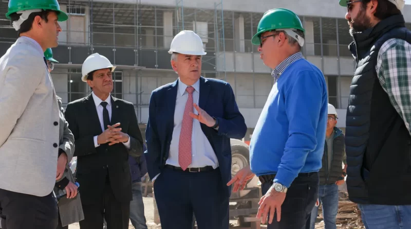 Jujuy: Morales y Sadir evaluaron el avance de la obra del cabildo