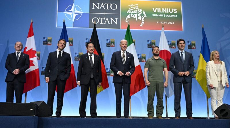 Fortalecimiento del vínculo entre la OTAN y Ucrania, mientras el G7 promete mayor apoyo armamentístico en su lucha contra Rusia
