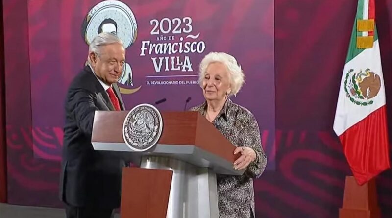 López Obrador recibe a Estela de Carlotto y destaca su papel clave en los Derechos Humanos