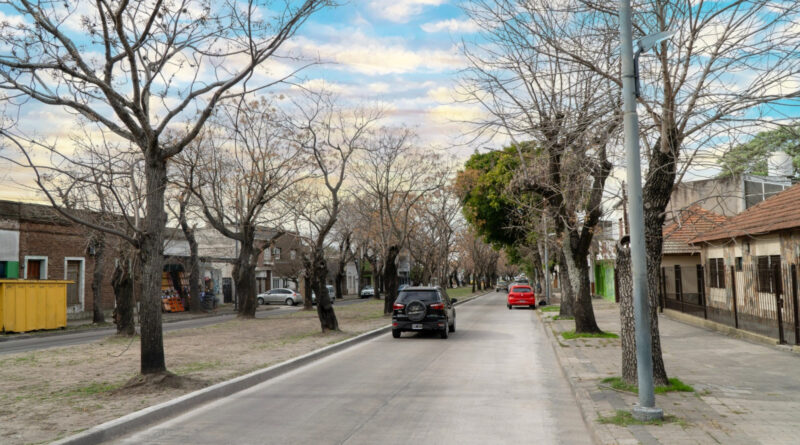 La Plata: más de 100 mil vecinos conectados con la nueva obra integral que ejecutó el municipio en diagonal 73