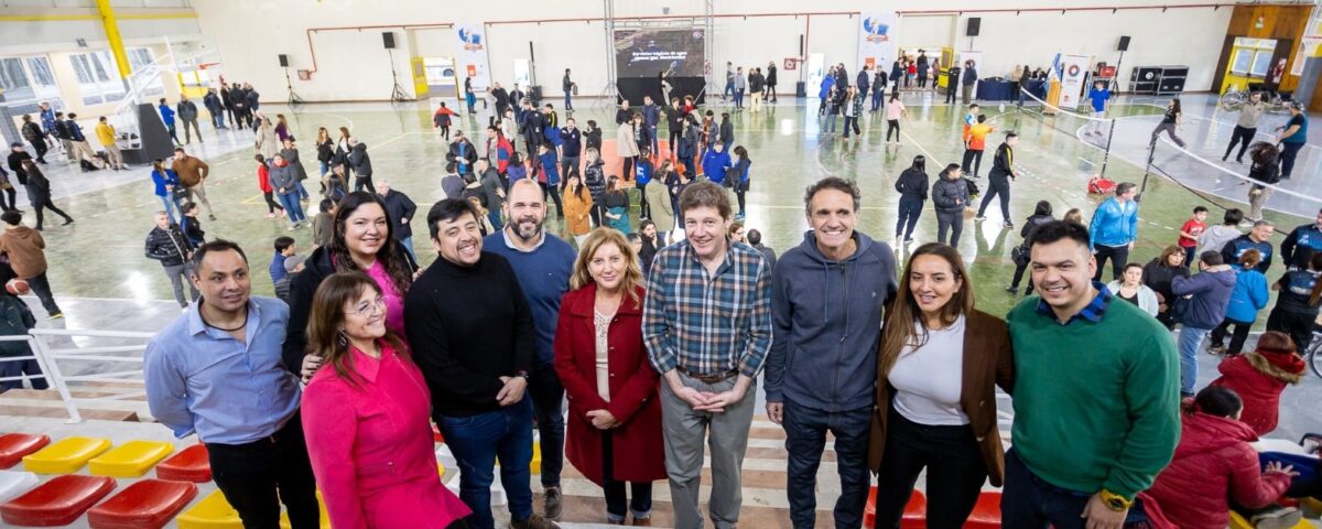 Melella encabezó la inauguración de la Casa del Deporte en Ushuaia