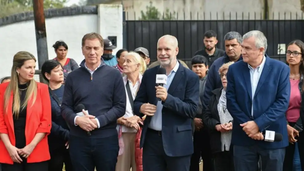 Desde el convento donde detuvieron a José López, Larreta prometió “terminar” con la corrupción Desde el convento donde detuvieron a José López, Larreta prometió “terminar” con la corrupción