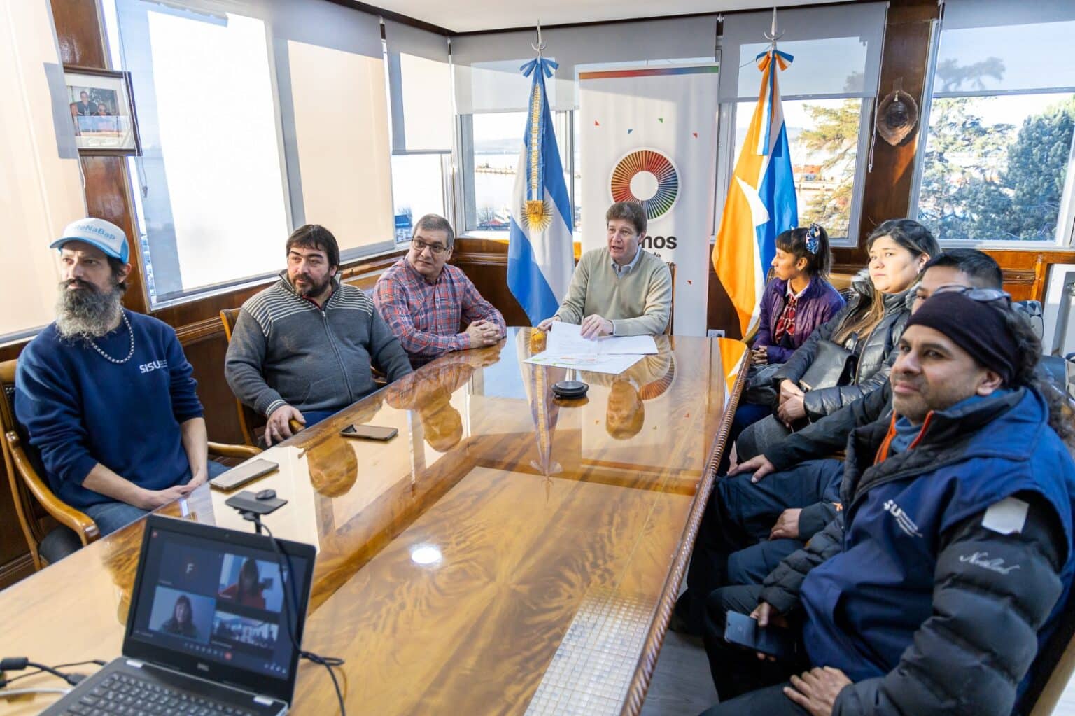 Tierra del Fuego y Nación rubricaron un convenio para proveer de energía eléctrica a más de 130 familias en Ushuaia