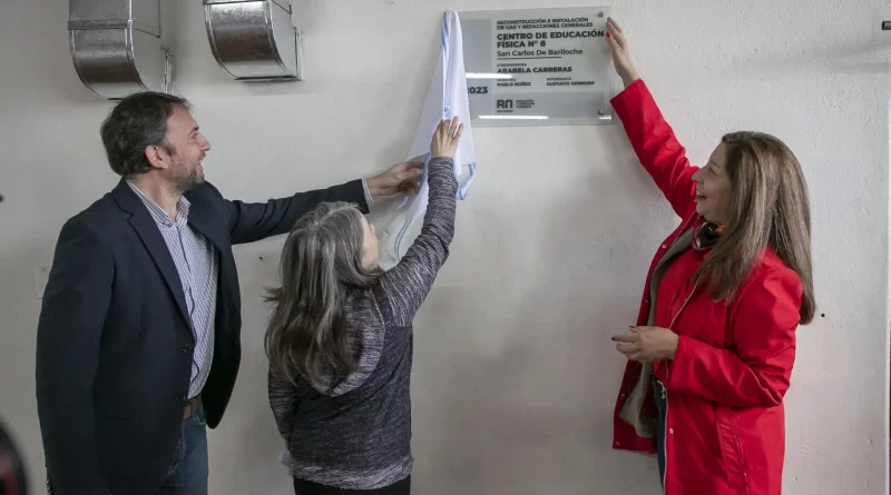 Río Negro: Arabela Carreras inauguró las obras de remodelación en el CEF 8 de Bariloche