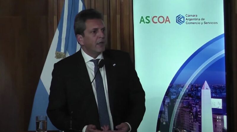 Massa planteó: “Si cortamos relaciones con Brasil, China y la India, de qué fuentes provendrían los dólares para la dolarización?”