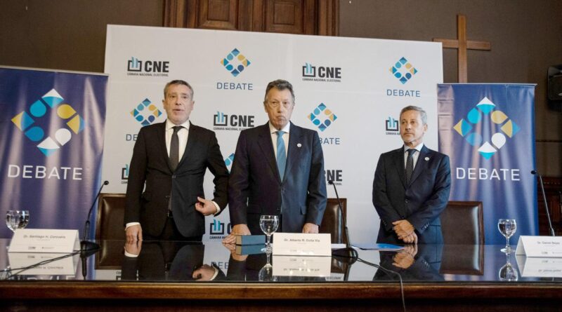 Los debates están programados para el 1 y el 8 de octubre, y se incluirá la participación ciudadana por primera vez