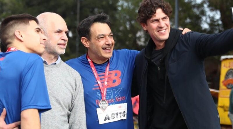 En una de las últimas recorridas de campaña antes de las PASO, Rodríguez Larreta se unió a Lousteau