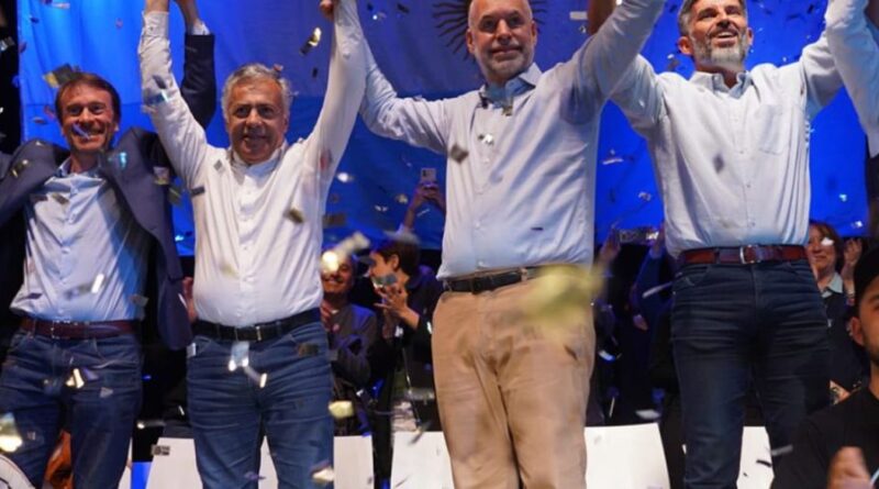Rodríguez Larreta fue recibido en Mendoza por Alfredo Cornejo, quien, sin embargo, ratificó su apoyo a Bullrich