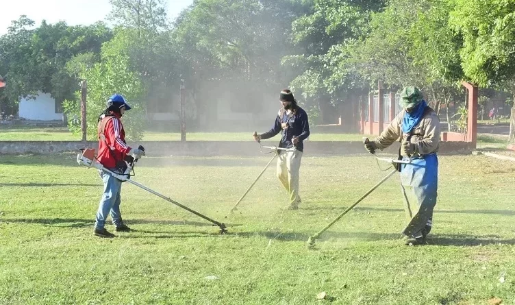 El municipio de Formosa acentuó la mejora y embellecimiento de espacios verdes en la ciudad
