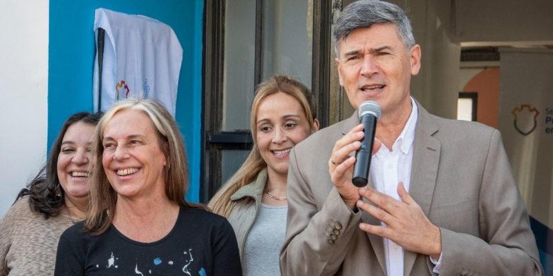 Passerini inauguró la puesta en valor del Centro de Salud de Cooperativa El Arco