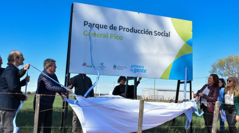 El Parque de Producción Social ya es una realidad en La Pampa