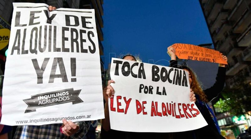 Inquilinos presentan su postura y argumentos en el Senado sobre la modificación de la Ley de Alquileres
