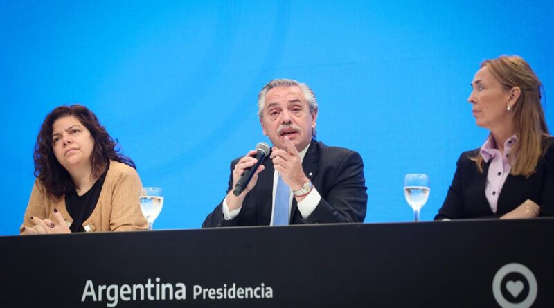 El Presidente, acompañado por Vizzotti, lideró la apertura del Encuentro Nacional de Salud Mental