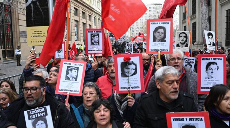 Nutrida marcha por los DDHH en Chile pero empañada por incidentes
