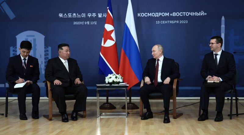 El líder norcoreano prometió a Putin su apoyo en la lucha “contra el imperialismo”