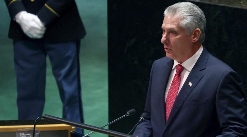 Díaz Canel denuncia que la actual arquitectura financiera “se beneficia a expensas de las reservas del Sur”