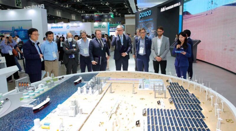 Hidrógeno Verde: YPF e YPF Luz suscriben acuerdo con empresa coreana