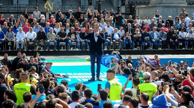 Declaraciones de Sergio Massa en la marcha de la CGT: “Bajo mi presidencia, el FMI no dictará condiciones inflacionarias”