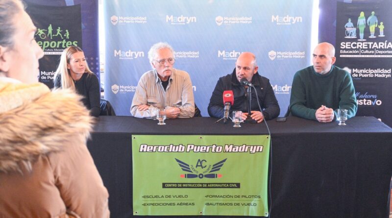 El intendente Gustavo Sastre presentó la edición 2023 del festival Aeromadryn
