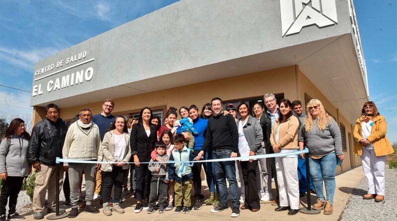 Nardini y Correa inauguraron el Centro de Salud “El Camino”