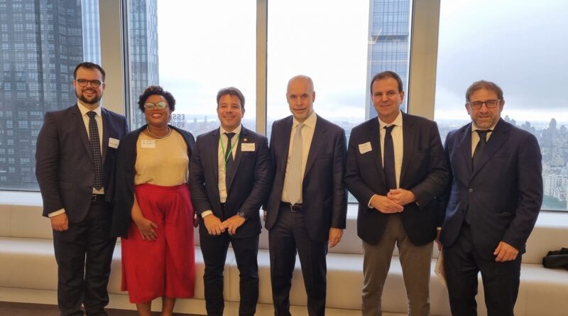 Rodríguez Larreta se reunió en Nueva York con alcaldes y expertos internacionales en cambio climático