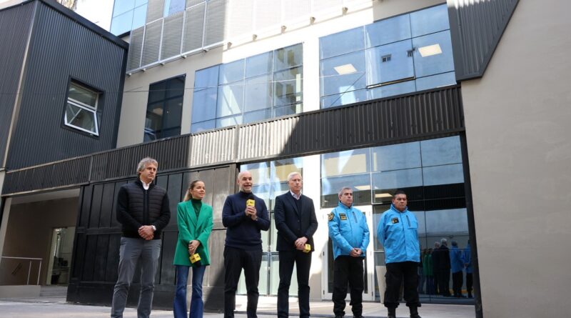 El Jefe de Gobierno Porteño inauguró la nueva Comisaría Comunal N°3