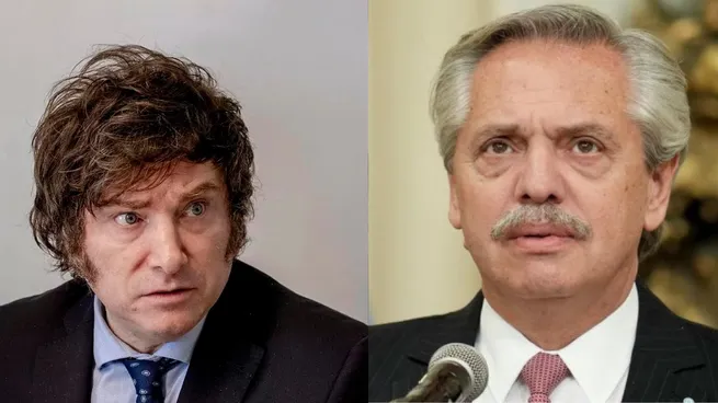 Javier Milei insta a Alberto Fernández a revertir contrataciones, licitaciones y concursos