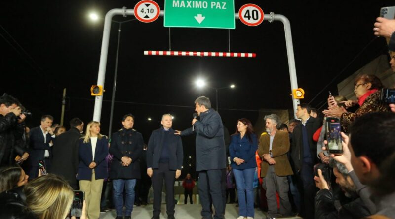Fernando Gray, Sergio Massa, Gabriel Katopodis y Martin Marinucci inauguraron el paso bajo nivel Rebizo-General Paz en Esteban Echeverría