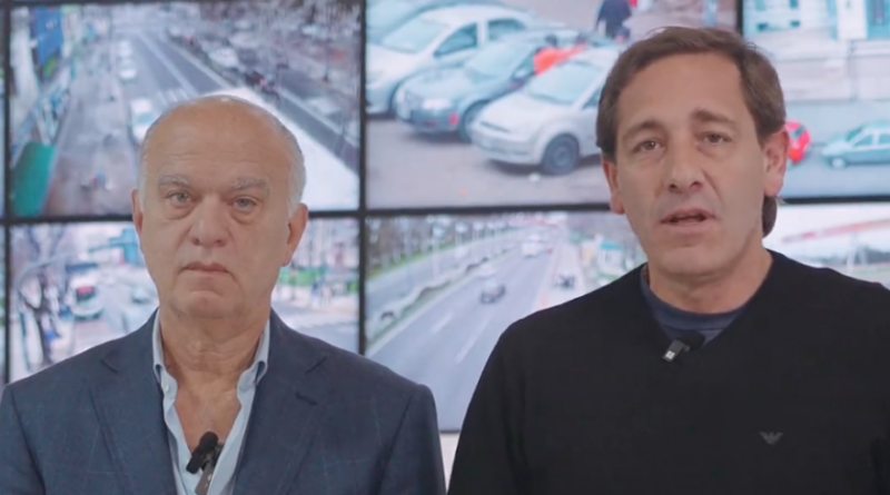 Julio Garro y Nestor Grindetti presentaron el proyecto para crear la Policía municipal de La Plata