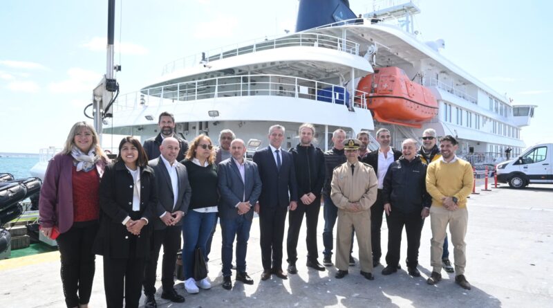 Comenzó la temporada de cruceros en Puerto Madryn
