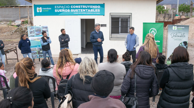 La Ciudad de Mendoza inauguró el espacio municipal “Construyendo Sueños Sustentables”
