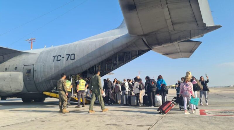 Arriba segundo vuelo con 250 Argentinos repatriados de Israel