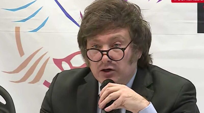 Javier Milei: “El Kirchnerismo está intentando proscribir a la fuerza política más votada de las elecciones”