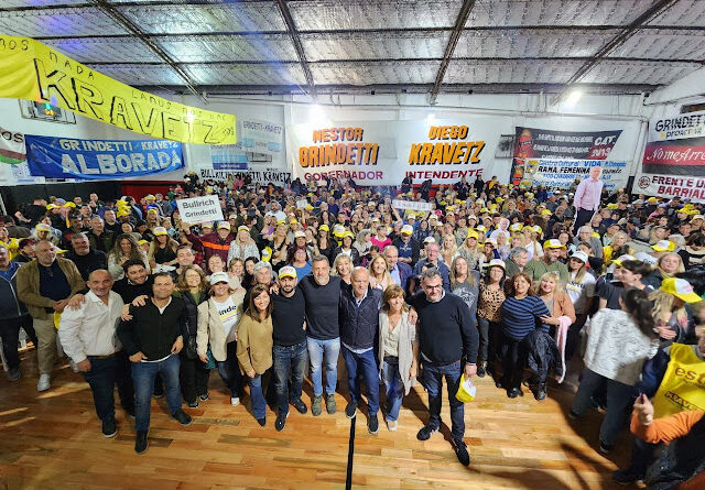 Néstor Grindetti y Diego Kravetz se reunieron con fiscales y militantes de Lanús