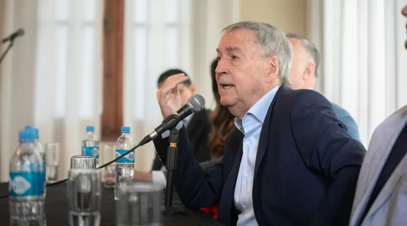 Schiaretti anuncia sus tres primeras medidas en caso de ser elegido presidente