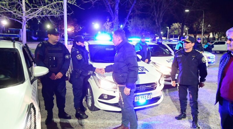 El municipio de Esteban Echeverría sumo 10 patrulleros 0 km para fortalecer la seguridad en el distrito