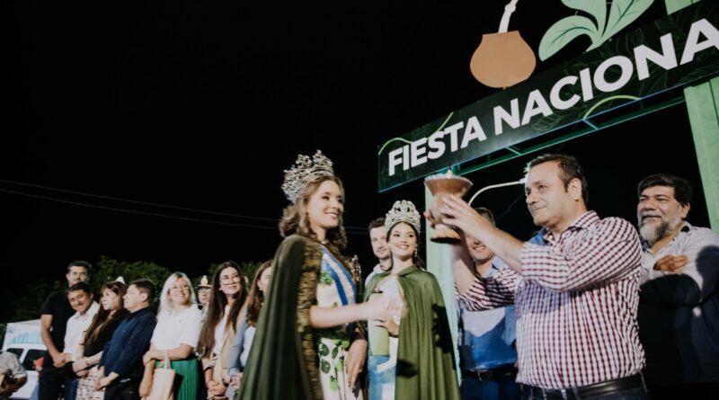 Misiones: Herrera Ahuad participó en la apertura de la 45ª edición de la Fiesta Nacional de la Yerba Mate
