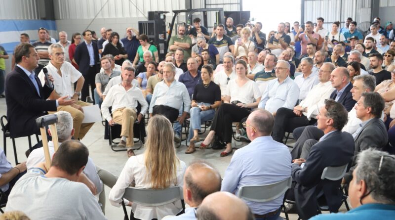 Santa Fe: Omar Perotti y Sergio Massa habilitaron el depósito fiscal del Parque de Actividades Económicas de Rafaela