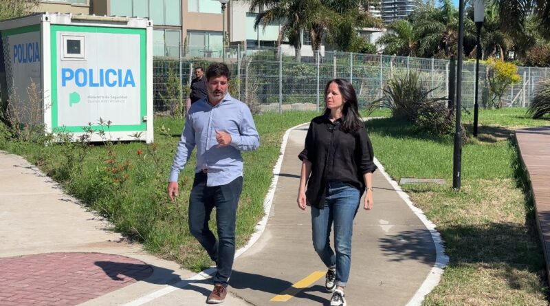 Soledad Martínez encabezó la instalación de 25 cámaras de seguridad 360° en Vicente López