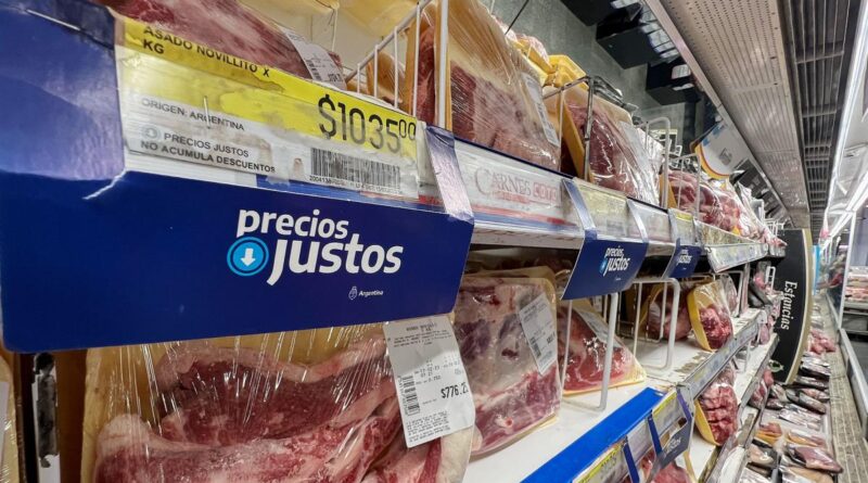 Programa Precios Justos: el Gobierno ha establecido el precio de siete cortes de carne hasta el final del mes