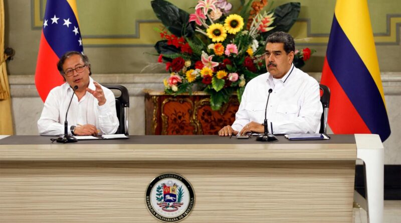 Petro visitó a Maduro en Caracas y afirma que Venezuela impulsará la economía de Colombia