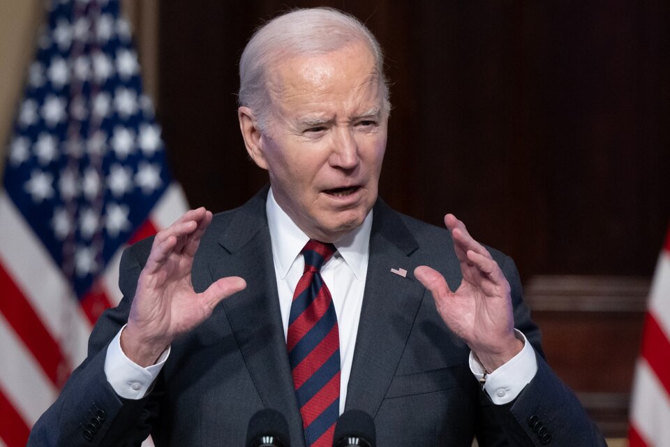 Biden advirtió que la ofensiva en el sur de Gaza debe evitar el desplazamientos masivos