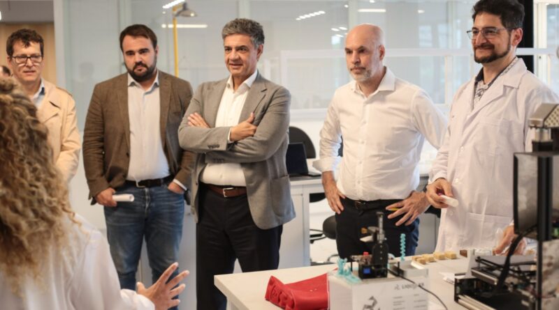 Horacio Rodríguez Larreta y Jorge Macri inauguraron el primer edificio en el Parque de Innovación