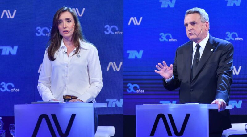 Agustín Rossi y Victoria Villarruel se enfrentarán en el debate de candidatos a vicepresidente