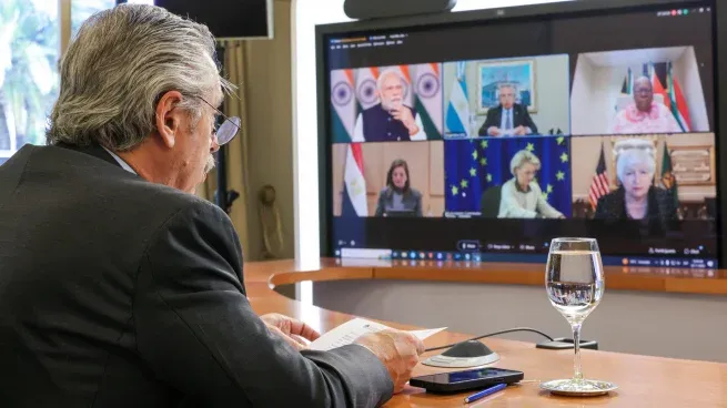 Alberto Fernández ha destacado “avances en la negociación” con Hamas por la liberación de rehenes en el G20