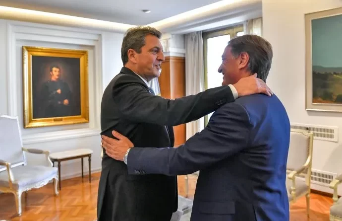 Massa, en Mendoza: “La motosierra golpea a los jubilados y a la clase media”