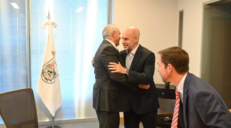 Horacio Rodríguez Larreta recibió a Marc Stanley, embajador de los Estados Unidos en la Argentina