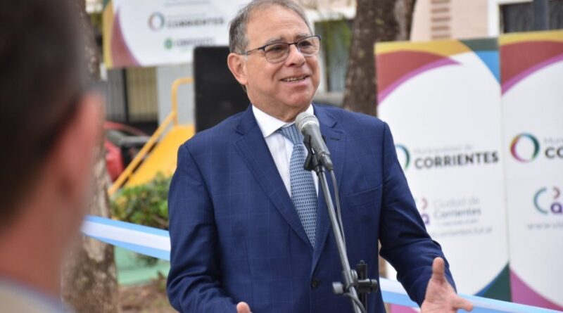 Tassano ratificó compromiso de obras: “Trabajamos en los espacios verdes para que los vecinos puedan disfrutarlos”